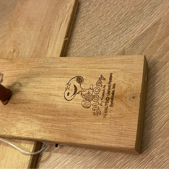 Charlie Brown Christmas Tree Peanuts W/Orig Box Tree, Fairy Lights. Red Bulb 24” - Picture 7 of 8